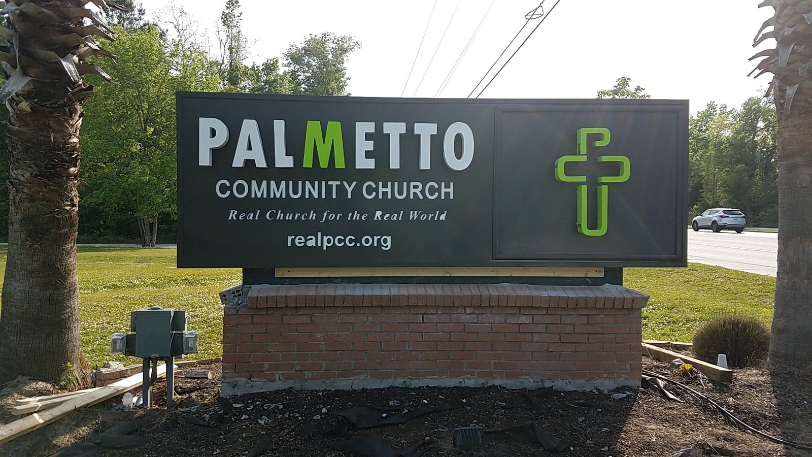 Church monument sign