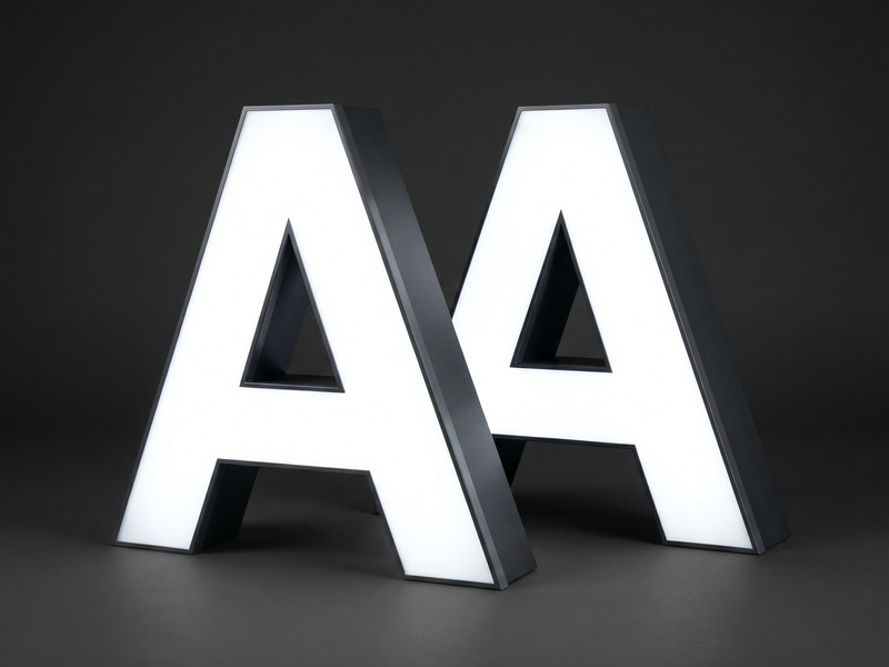 Standard Front-Lit Channel Letters